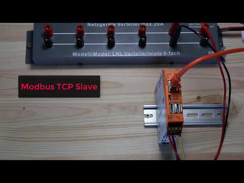 Revolution Pi : Tutorial 22 - Modbus TCP Slave