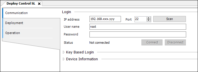 Deploy Contrl S