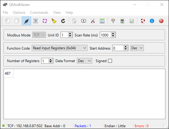 qmodmaster config