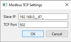 qmodmaster config