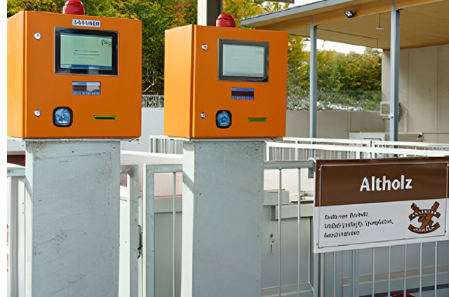 Operator terminals for container scales | Industrial Raspberry Pi Operator terminals for container scales