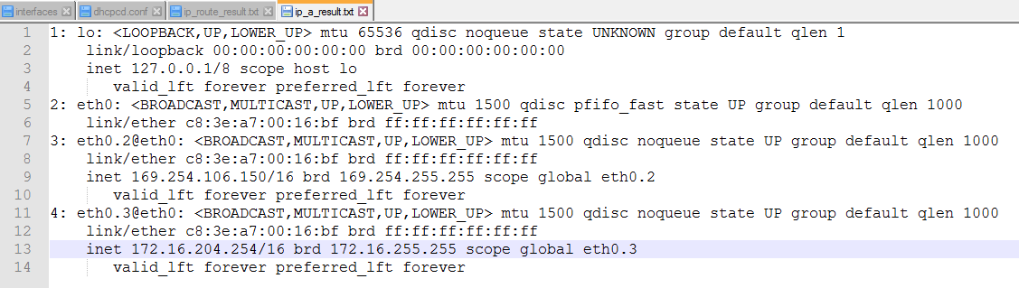 IPv6 deaktiviert, keine &quot;metric&quot; da eth0 keine IP bezieht