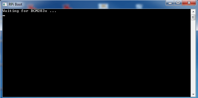 RPI start window screenshot