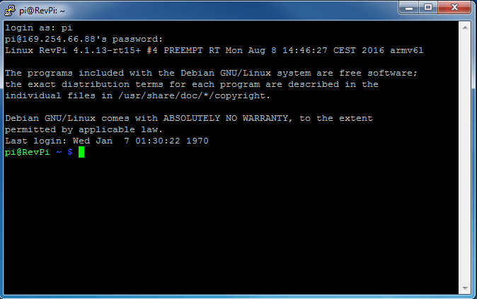 Linux Terminal Screenshot
