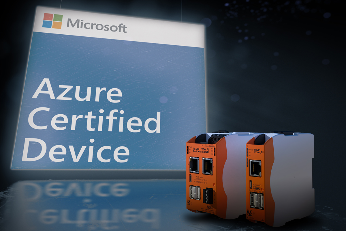 Microsoft Azure Zertifizierung für Revolution Pi 