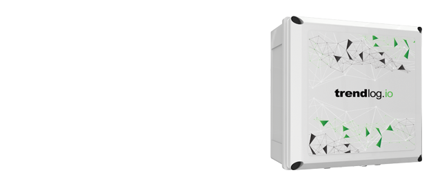 Image of the Plug&Log Box for logging and analyzing machine key figures